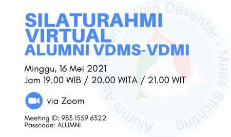 VDMS-VDMI Alumni Silaturrahmi via Zoom